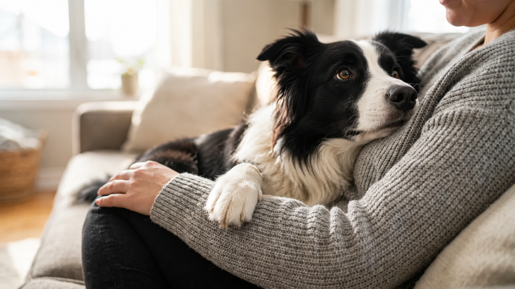 ¿Por qué los perros siempre saben cuándo estás triste?